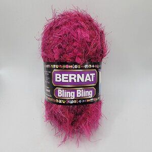 Bernat‎ Bling Bling Yarn Caberet Crimson Bulky 5 NEW
